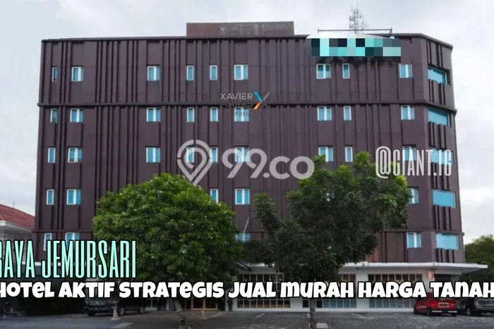 Hotel di Wonocolo, Luas 5000m2m², Posisi Mainroad Hotel di Wonocolo, Luas 5000m2m², Posisi Mainroad