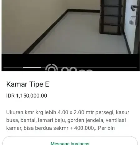 Disewakan Kost Lokasi Senen, Jakarta Pusat Area Strategis Disewakan Kost Lokasi Senen, Jakarta Pusat Area Strategis
