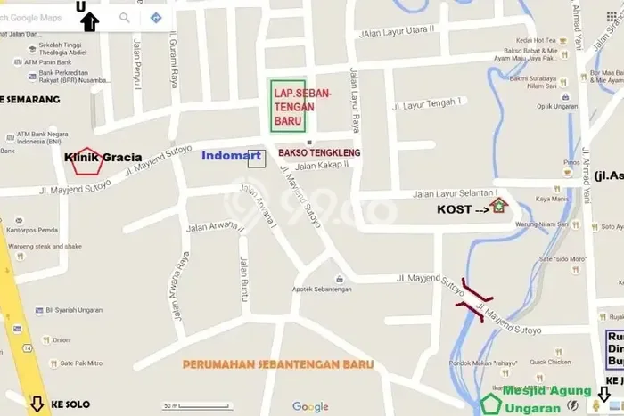Sewa Kost Strategis di Ungaran Barat, Semarang Full Furnished Sewa Kost Strategis di Ungaran Barat, Semarang Full Furnished