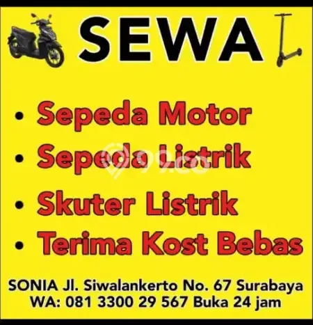 Untuk Disewa Kost di Kawasan Favorit Tenggilis Mejoyo Bisa Survei Dulu Untuk Disewa Kost di Kawasan Favorit Tenggilis Mejoyo Bisa Survei Dulu