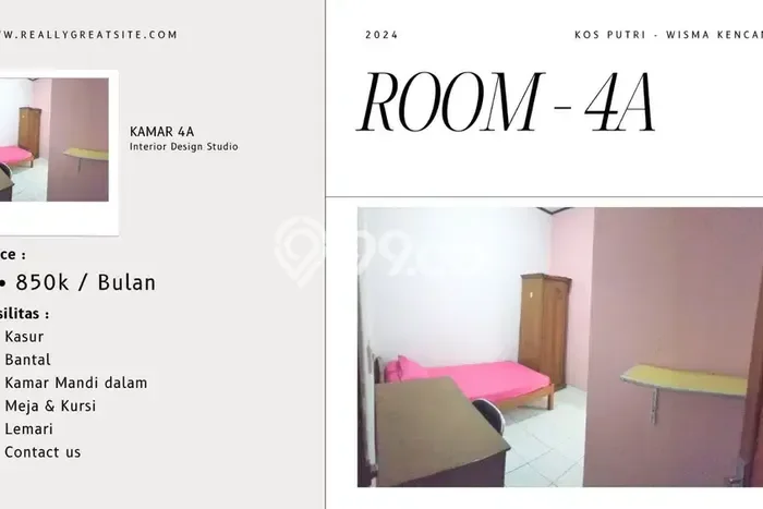 Kos-kosan Strategis Disewakan di Beji, Depok Kondisi Baik Full Furnished Kos-kosan Strategis Disewakan di Beji, Depok Kondisi Baik Full Furnished