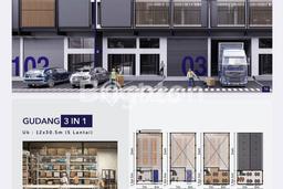 FOR SALE! Gudang di Benda Tangerang, LT 220m2, LB 162m2 FOR SALE! Gudang di Benda Tangerang, LT 220m2, LB 162m2