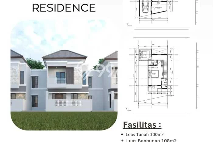 Rumah Minimalis 3 Kamar LT 100m2 di Jimbaran Rumah Minimalis 3 Kamar LT 100m2 di Jimbaran