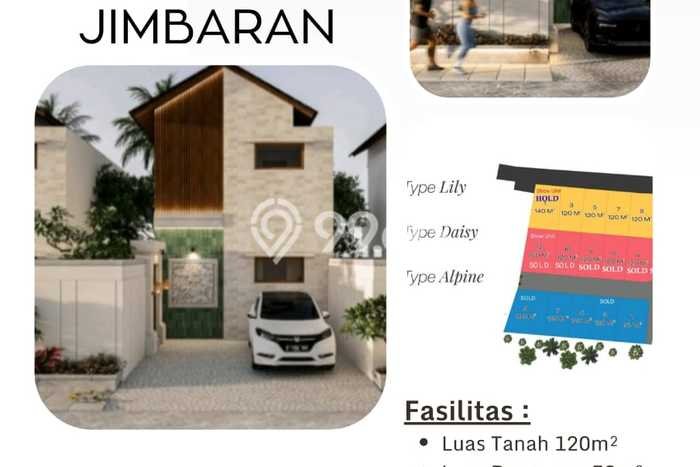 Jual Rumah Eksklusif 3 KT di Jimbaran, Badung Jual Rumah Eksklusif 3 KT di Jimbaran, Badung