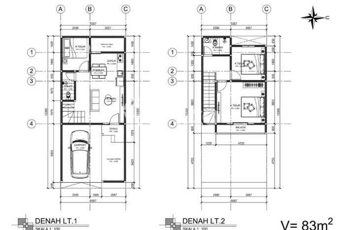 Rumah Strategis Minimalis Lb 83m2 di Denpasar Utara, Denpasar Rumah Strategis Minimalis Lb 83m2 di Denpasar Utara, Denpasar