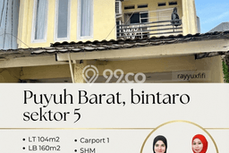 Rumah Minimalis 5 Kamar LT 104m2 di Bintaro Rumah Minimalis 5 Kamar LT 104m2 di Bintaro