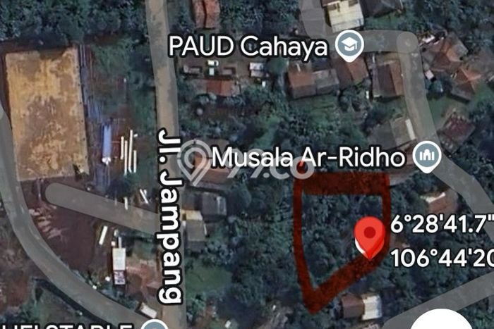 Tanah Kosong Dijual di Bogor dengan Area 1687m2 Tanah Kosong Dijual di Bogor dengan Area 1687m2