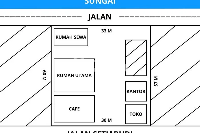 Tanah di Medan Sunggal, Medan Luas 1657m2 Dijual Segera Tanah di Medan Sunggal, Medan Luas 1657m2 Dijual Segera