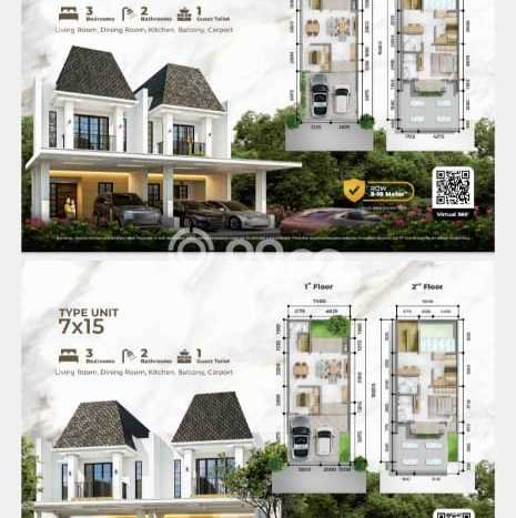 Rumah Minimalis 3 KT di Bekasi Kota Bekasi Unfurnished Rumah Minimalis 3 KT di Bekasi Kota Bekasi Unfurnished