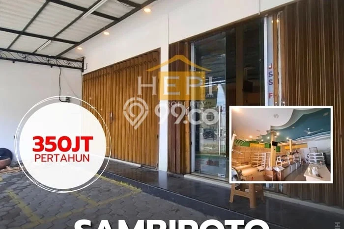 FOR RENT! Ruko di Sambiroto Cocok untuk Bisnis 239m2 FOR RENT! Ruko di Sambiroto Cocok untuk Bisnis 239m2