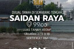 Kavling Tanah Dijual di Semarang Tengah, Semarang, Luas 493m2 Area Strategis Kavling Tanah Dijual di Semarang Tengah, Semarang, Luas 493m2 Area Strategis