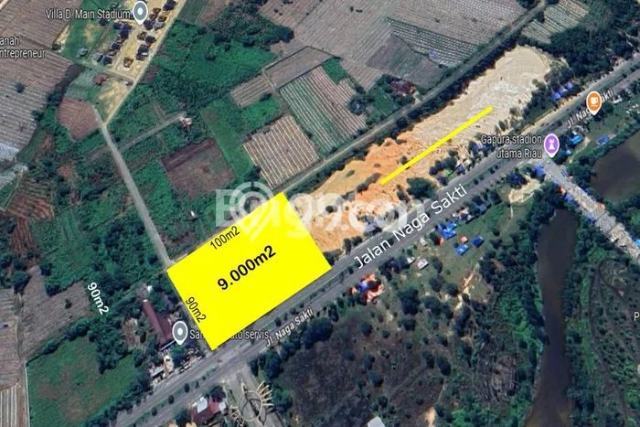 Kavling Tanah Disewakan di Tampan Pekanbaru Luas 9000m2 Strategis Kavling Tanah Disewakan di Tampan Pekanbaru Luas 9000m2 Strategis