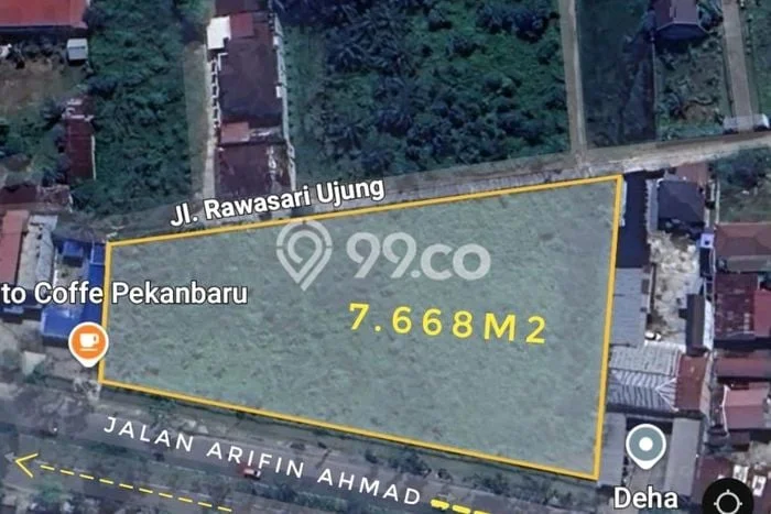 Untuk Dijual Tanah di Marpoyan Damai Pekanbaru Luas 7668m2 SHM Untuk Dijual Tanah di Marpoyan Damai Pekanbaru Luas 7668m2 SHM