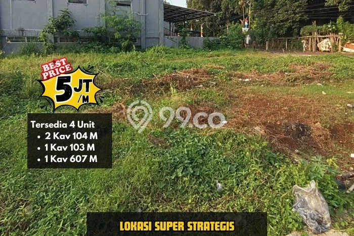 Kavling Tanah di Ciputat Timur Dijual Luas 103m2 Legalitas SHM Kavling Tanah di Ciputat Timur Dijual Luas 103m2 Legalitas SHM