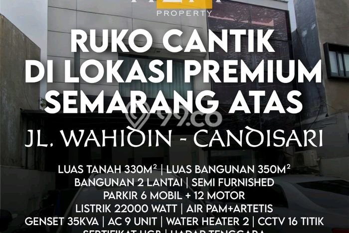 Komersial Dijual di Candisari Semarang dengan Luas Bangunan 350m2 Komersial Dijual di Candisari Semarang dengan Luas Bangunan 350m2