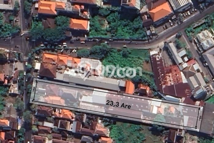 Unit Komersial Dijual di Kuta Badung 1500m2 Unit Komersial Dijual di Kuta Badung 1500m2