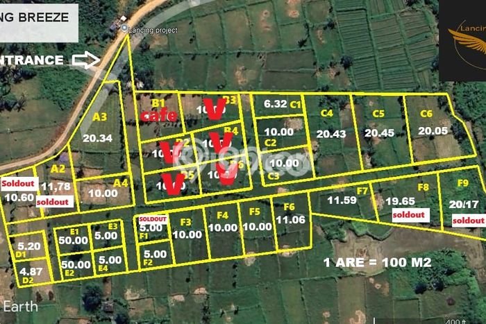 Tanah Dijual Lokasi Praya Barat, Lombok Tengah Luas 100m2 Legalitas Aman Tanah Dijual Lokasi Praya Barat, Lombok Tengah Luas 100m2 Legalitas Aman