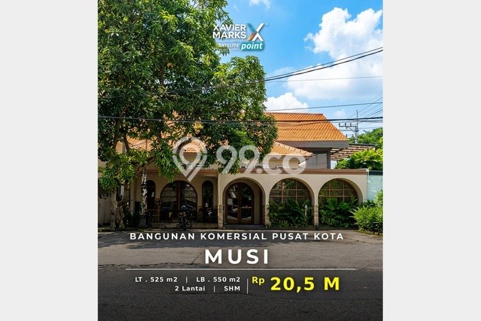 Dijual Komersial di Tegalsari Surabaya LT 525m2 / LB 550m2 Dijual Komersial di Tegalsari Surabaya LT 525m2 / LB 550m2