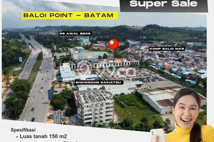 Unit Ruko Dijual di Batam Kota Batam Luas Tanah 75m2, Luas Bangunan 270m2 Unit Ruko Dijual di Batam Kota Batam Luas Tanah 75m2, Luas Bangunan 270m2