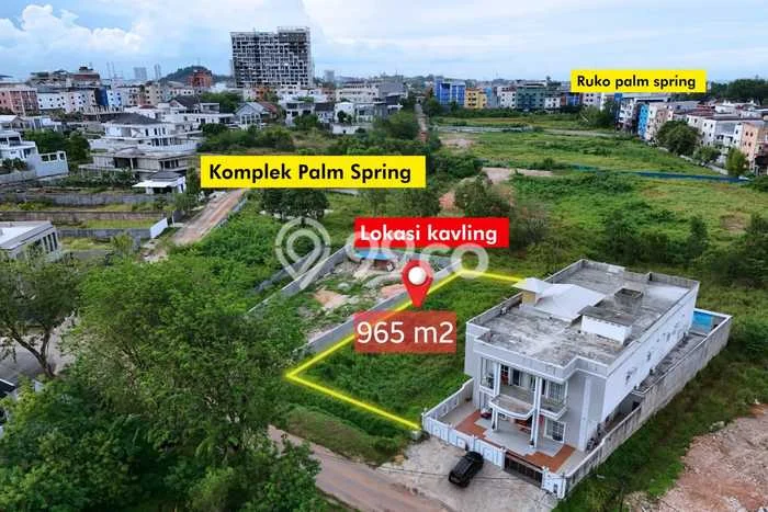Kavling Tanah untuk Dijual di Batam Centre, Batam, Luas 965m2 Kavling Tanah untuk Dijual di Batam Centre, Batam, Luas 965m2