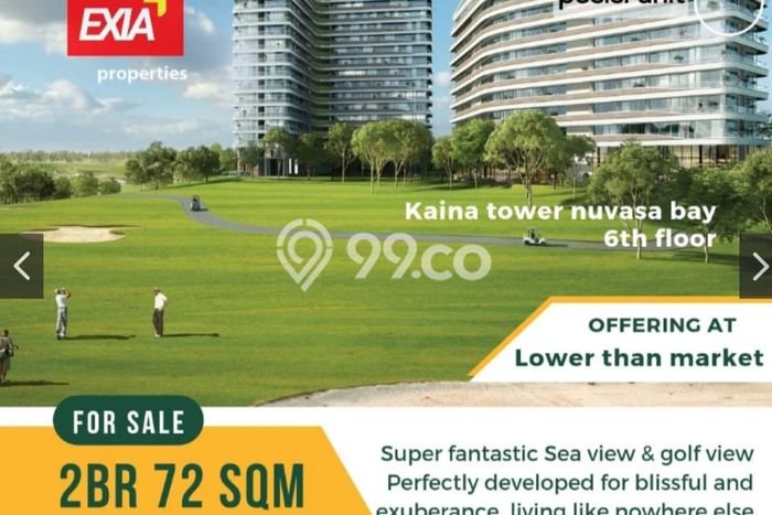 Hunian Apartemen 2 KT 2 KM di Nongsa, Batam Dijual Cepat Hunian Apartemen 2 KT 2 KM di Nongsa, Batam Dijual Cepat