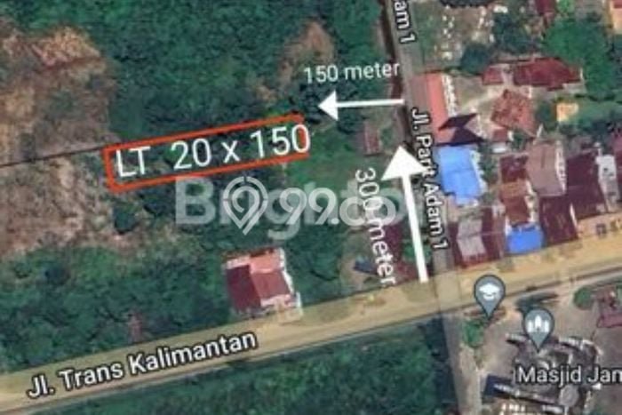 Tanah Dijual Lokasi Sungai Ambawang, Kubu Raya Luas 3000m2 Legalitas Aman Tanah Dijual Lokasi Sungai Ambawang, Kubu Raya Luas 3000m2 Legalitas Aman
