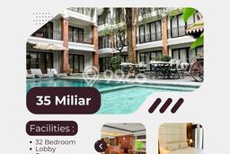 Hotel Premium di Denpasar Selatan, Luas 1900m2m², Mainroad, Tingkat Keramaian Tinggi Hotel Premium di Denpasar Selatan, Luas 1900m2m², Mainroad, Tingkat Keramaian Tinggi