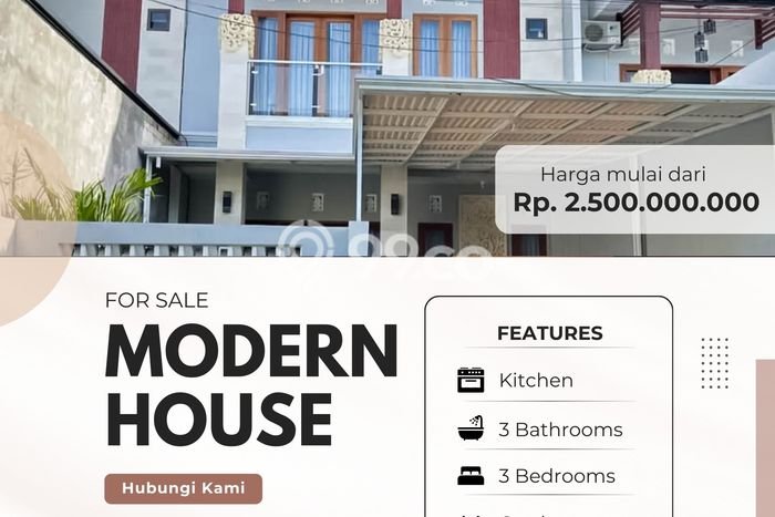 For Sale Rumah 3 Kamar Lokasi Ideal Bagus dan Strategis di Denpasar Barat For Sale Rumah 3 Kamar Lokasi Ideal Bagus dan Strategis di Denpasar Barat