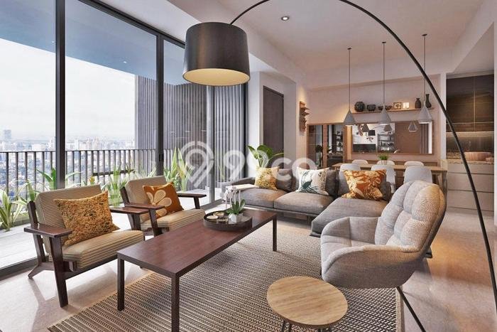 Apartemen Ideal untuk Disewa di Jakarta Selatan, 3 Kamar Tidur dan 2 Kamar Mandi Apartemen Ideal untuk Disewa di Jakarta Selatan, 3 Kamar Tidur dan 2 Kamar Mandi