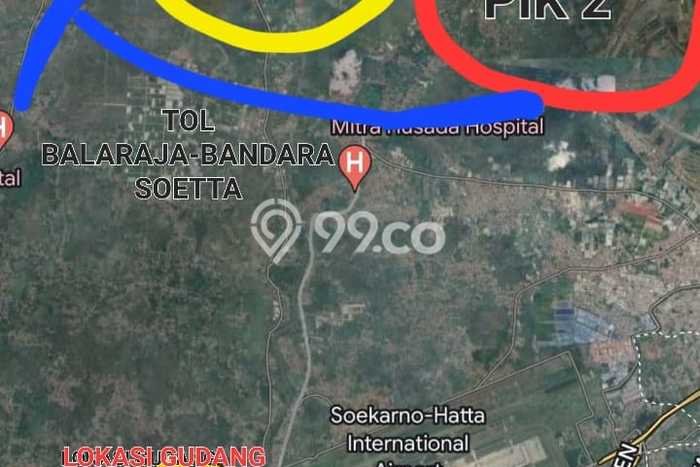 Gudang Komersial Dijual di Pakuhaji Tangerang LT 2970m2 & LB 600m2 Gudang Komersial Dijual di Pakuhaji Tangerang LT 2970m2 & LB 600m2