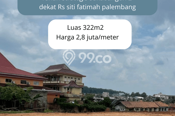 Kavling Tanah untuk Dijual di Sukarame, Palembang, Luas 236m2 Kavling Tanah untuk Dijual di Sukarame, Palembang, Luas 236m2