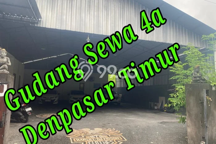 LOKASI POTENSIAL! Gudang Disewakan di Denpasar Timur, Luas 350m², Ready Bisnis LOKASI POTENSIAL! Gudang Disewakan di Denpasar Timur, Luas 350m², Ready Bisnis