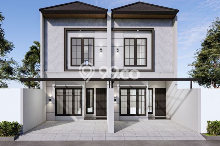 Rumah Strategis Modern Lb 130m2 di Sukolilo, Surabaya Rumah Strategis Modern Lb 130m2 di Sukolilo, Surabaya