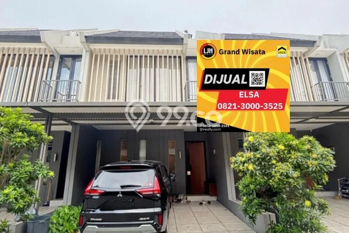 Rumah Modern 3 Kamar LT 66m2 di Grand Wisata Rumah Modern 3 Kamar LT 66m2 di Grand Wisata