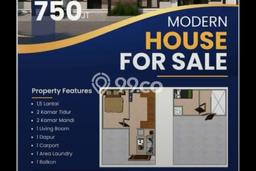 Rumah Modern 2 KT di Bintara Bekasi Unfurnished Rumah Modern 2 KT di Bintara Bekasi Unfurnished