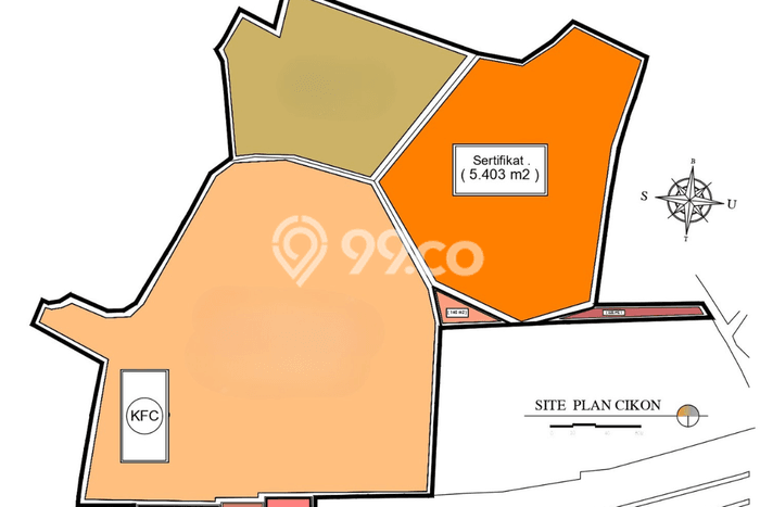 Tanah Kavling untuk Dijual di Cibinong Bogor 5403m2 Tanah Kavling untuk Dijual di Cibinong Bogor 5403m2
