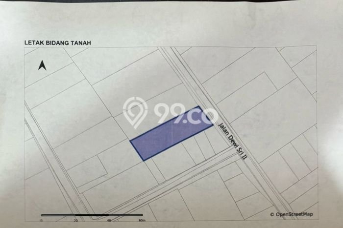 Tanah Kavling Dijual di Badung dengan Spesifikasi 640m2 Tanah Kavling Dijual di Badung dengan Spesifikasi 640m2