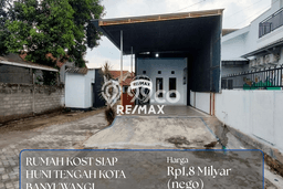 Kos-kosan Dijual di Banyuwangi, Banyuwangi, 8 KT, 8 KM, Bangunan 240m2 Kos-kosan Dijual di Banyuwangi, Banyuwangi, 8 KT, 8 KM, Bangunan 240m2