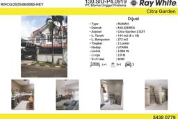 Ready to Use! Premium House LT 144m2 Desain Elegan di Citra Garden Ready to Use! Premium House LT 144m2 Desain Elegan di Citra Garden