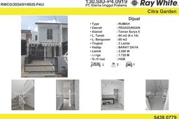 Rumah Minimalis 2 Kamar LT 84m2 di Taman Surya Rumah Minimalis 2 Kamar LT 84m2 di Taman Surya