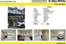 Rumah Luas Asri 2 KT Siap Pakai di Citra Garden Jakarta Barat Rumah Luas Asri 2 KT Siap Pakai di Citra Garden Jakarta Barat