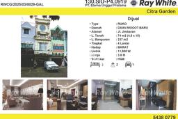 Untuk Dijual! Ruko di Daan Mogot Jakarta Barat LT 74m2 / LB 237m2 Kawasan Strategis Untuk Dijual! Ruko di Daan Mogot Jakarta Barat LT 74m2 / LB 237m2 Kawasan Strategis