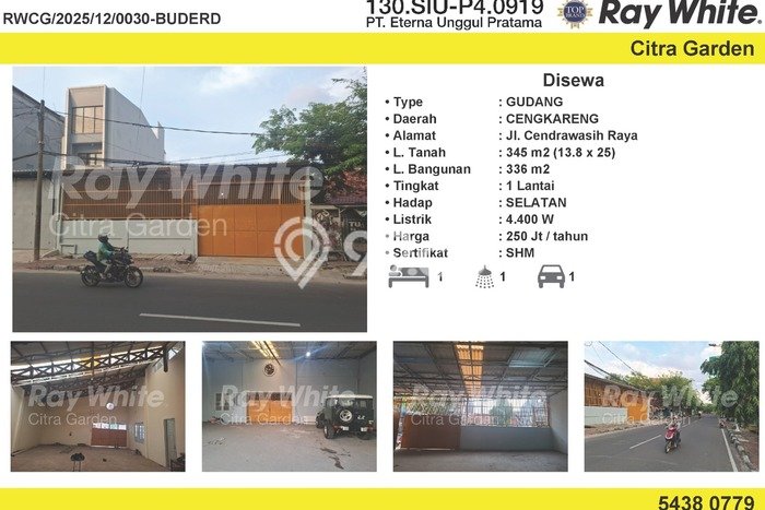 Unit Komersial Disewakan di Jakarta Barat Area Strategis Harga Kompetitif Unit Komersial Disewakan di Jakarta Barat Area Strategis Harga Kompetitif