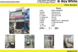 Ruko Dijual di Prime Area Jakarta Barat Luas 200m2 Ruko Dijual di Prime Area Jakarta Barat Luas 200m2