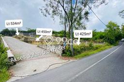 Tanah untuk Disewa di Badung Luas 534m2 Tanah untuk Disewa di Badung Luas 534m2