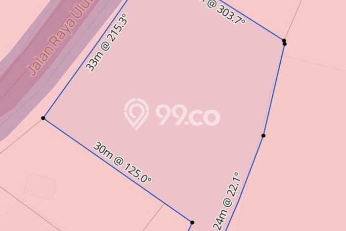 Untuk Disewa Tanah di Pecatu Badung Seluas 1058m2 Untuk Disewa Tanah di Pecatu Badung Seluas 1058m2