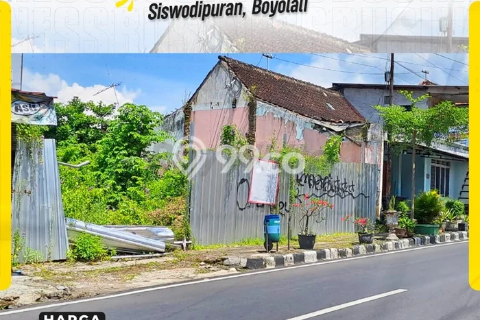 Lahan Dijual Lokasi Strategis di Boyolali dengan Luas 180m2 Lahan Dijual Lokasi Strategis di Boyolali dengan Luas 180m2