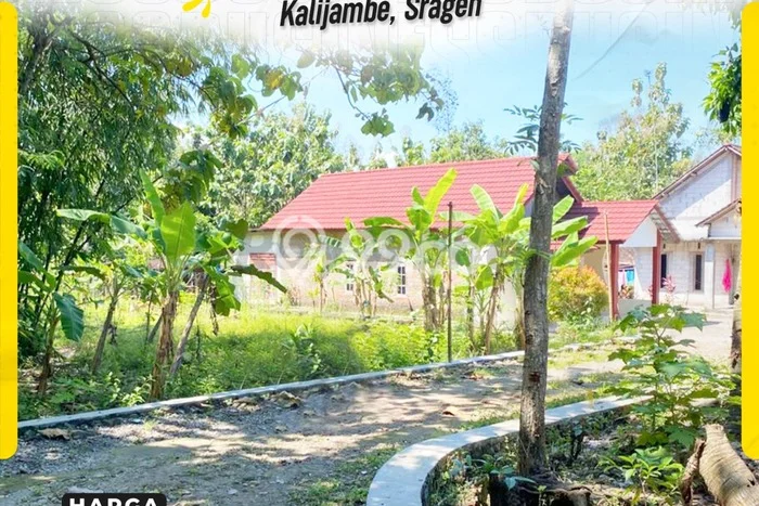 Tanah untuk Dijual Lokasi Kalijambe, Sragen Luas 202m2 - Tanah untuk Dijual Lokasi Kalijambe, Sragen Luas 202m2 -