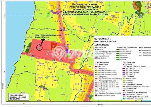 Tanah Kavling untuk Dijual di Mengwi Badung 11961m2 Tanah Kavling untuk Dijual di Mengwi Badung 11961m2