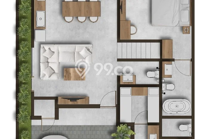 FOR SALE! Vila Kawasan , Luas 169m2m², Lokasi Premium FOR SALE! Vila Kawasan , Luas 169m2m², Lokasi Premium